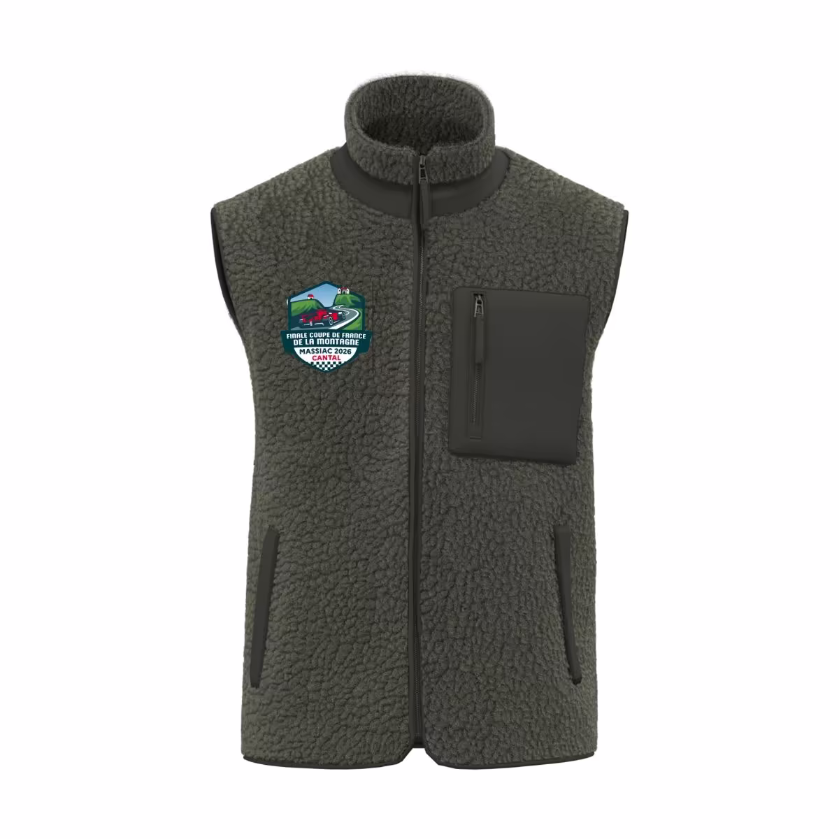 Bodywarmer écoresponsable en sherpa unisexe