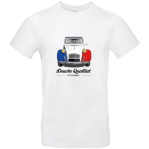 T-shirt blanc personnalisable DTF