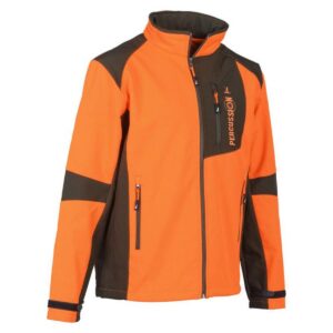 Blouson chasse Softshell Predator 1200R hautes performances - face