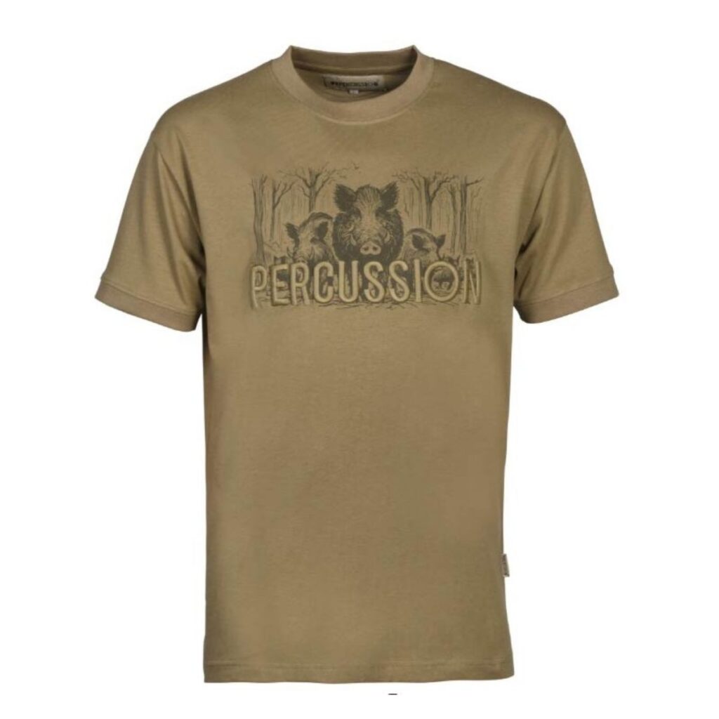 T-shirt Percussion Compagnie Beige – Personnalisable