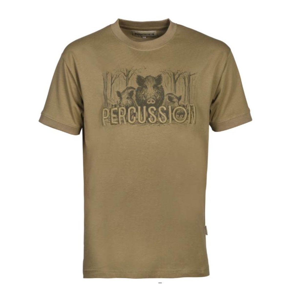 T-shirt Percussion Compagnie Beige – Personnalisable